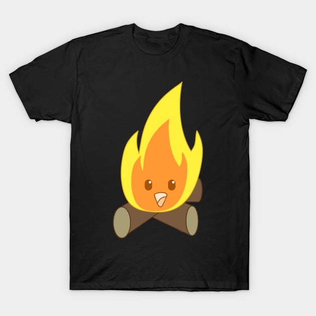 kawaii campfire T-Shirt by chibifox